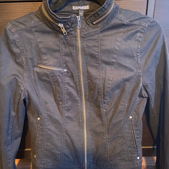 Express Twill Zip Up Jacket - Picture 4 of 5